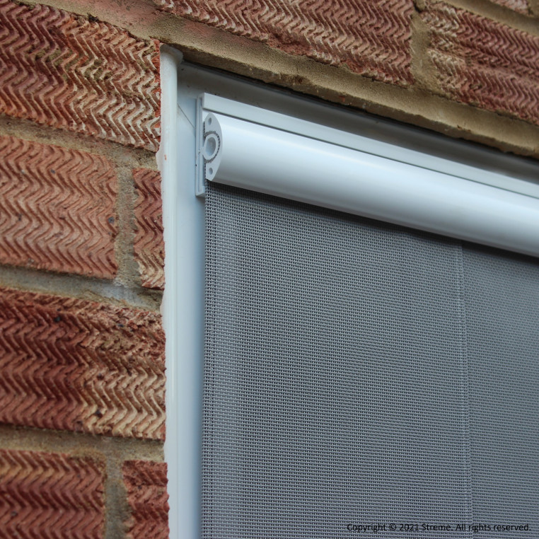 Mesh Strip Door Fly Screen with PVC Header (Made-to-Measure)