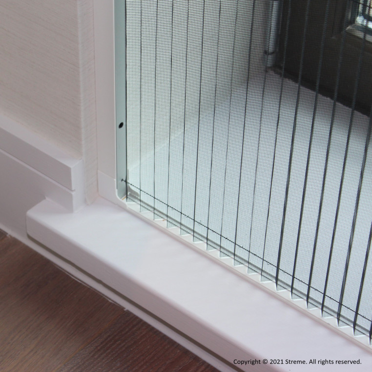 Pleated Fly Screen for Doors - Single Screen (Made-to-Measure)