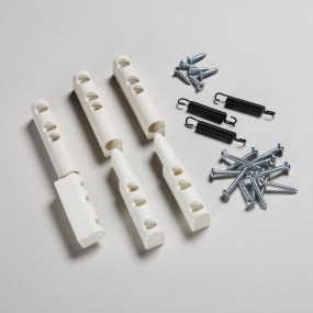 Self Closing PVC Hinges - Pack of 3