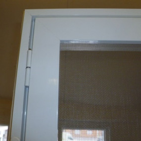 Integrated Sub-Frame with Hinged Fly Screen for Single Doors - Commercial (Made-to-Measure)