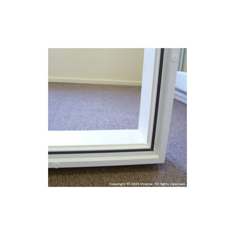 Integrated Sub-Frame with Hinged Fly Screen for Single Doors - Commercial (Made-to-Measure)