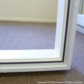 Integrated Sub-Frame with Hinged Fly Screen for Single Doors - Commercial (Made-to-Measure)