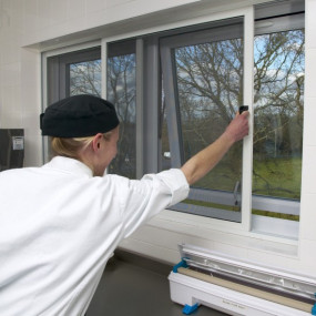 Twin Sliding Fly Screen for Windows - Commercial (Made-to-Measure)