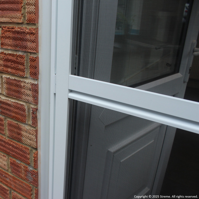 Integrated Sub-Frame and Premium Fly Screen for Single Doors (Made-to-Measure)
