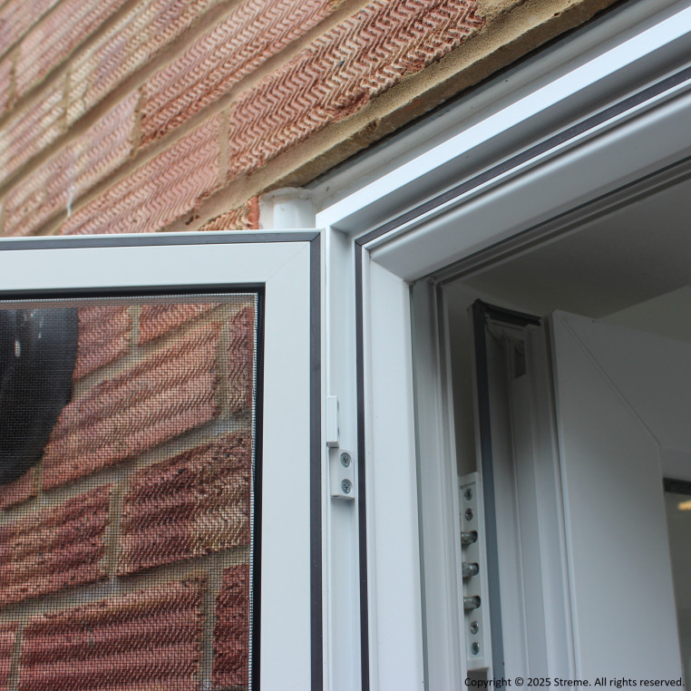 Integrated Sub-Frame and Premium Fly Screen for Single Doors (Made-to-Measure)