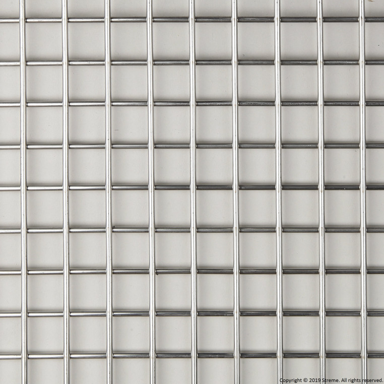 3/4" Welded Stainless Steel Mesh - Type 304 (3mm wire diameter) - 8' x 4' Panel
