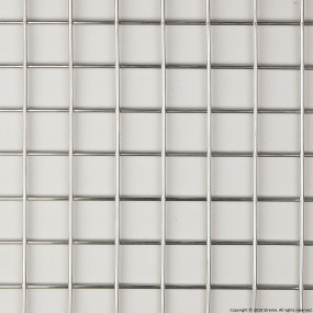 1" Welded Stainless Steel Mesh - Type 304 (2.5mm wire diameter) - 8' x 4' Panel