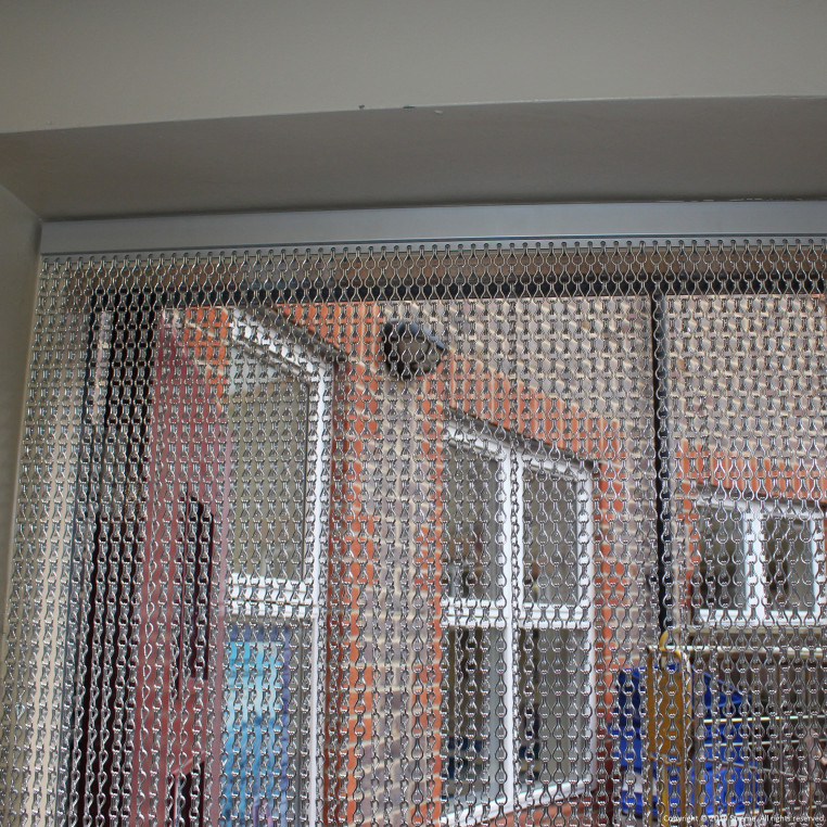 Aluminium Chain Metal Door Curtain Strip Fly Pest Insect Blinds Screen UK Stock 