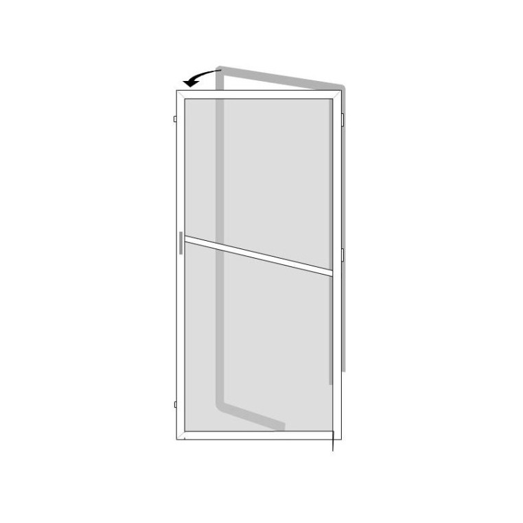 Pollution Screen for Single Doors (DIY Kit)